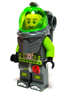 LEGO Minifigure-Atlantis Diver 4 - Lance Spears-Atlantis-atl006a-Creative Brick Builders